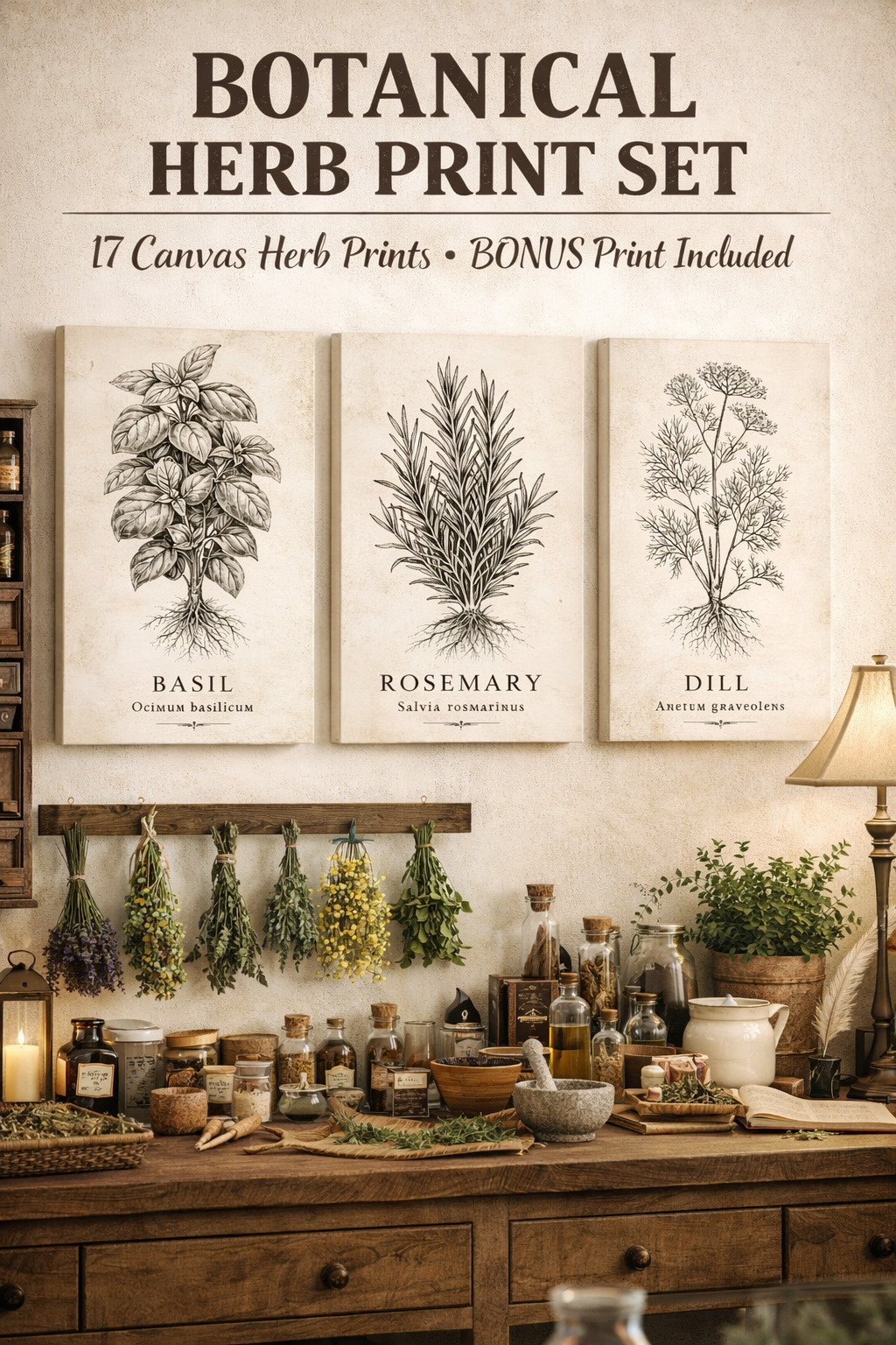 Kitchen Herb Digital Download (17 Pack)