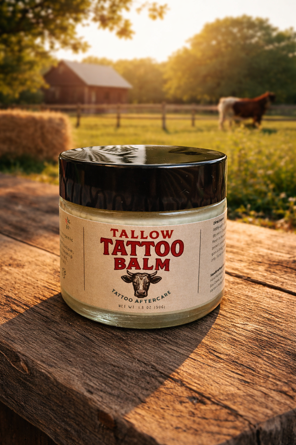 Grass-Fed Tallow Tattoo Balm