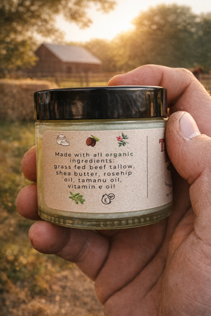 Grass-Fed Tallow Tattoo Balm