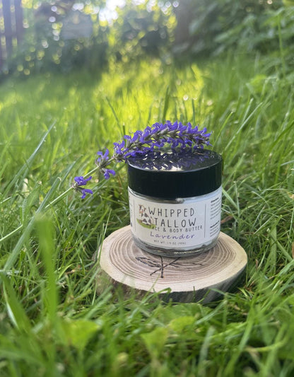 Whipped Tallow - Face & Body Butter - Grass-Fed, Handcrafted, Small Batch Skincare