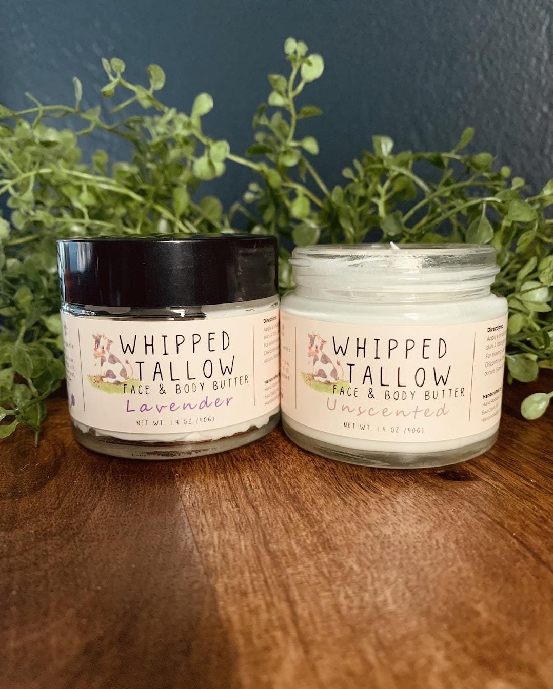 Whipped Tallow - Face & Body Butter - Grass-Fed, Handcrafted, Small Batch Skincare
