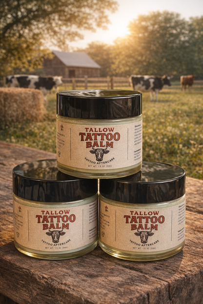 Grass-Fed Tallow Tattoo Balm